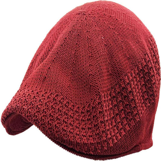 Classic Mesh Ivy Newsboy Ivy Cap Hat Crochet Driving Golf Vent-air Cabbie - The Stopp