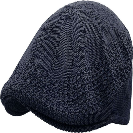 Classic Mesh Ivy Newsboy Ivy Cap Hat Crochet Driving Golf Vent-air Cabbie - The Stopp