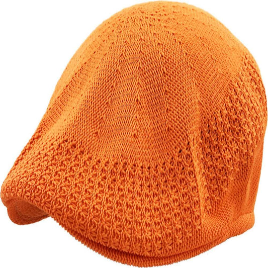 Classic Mesh Ivy Newsboy Ivy Cap Hat Crochet Driving Golf Vent-air Cabbie - The Stopp