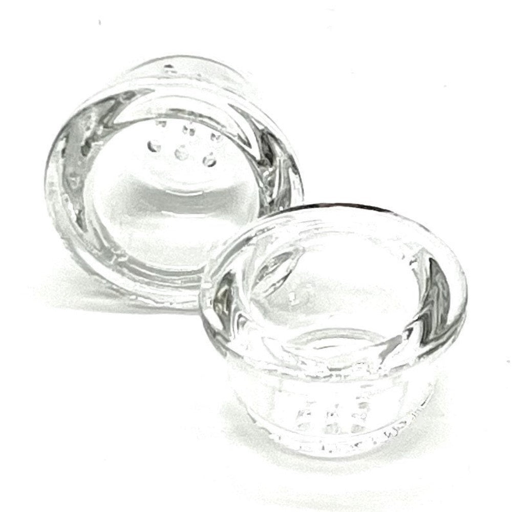 9 Hole Glass Bowl Insert, Replacement Bowl, Silicone Smoking Bowl, Silicone Pipe, Bowls for Pipes, Extra Glass Screens, Replacement Screens - The Stopp