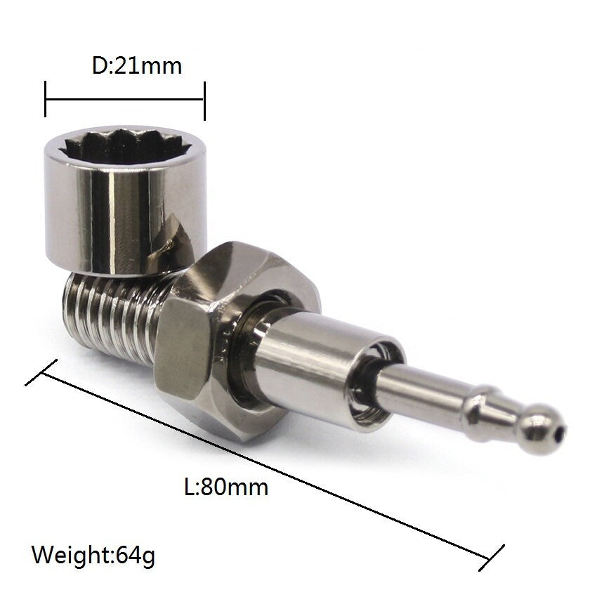 Spark Plug Pocket Metal Pipe - The Stopp