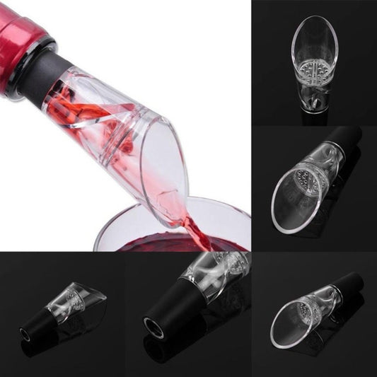 Wine Aerator Pour Spout Bottle Stopper Decanter Aerating 2PCS/2X - The Stopp