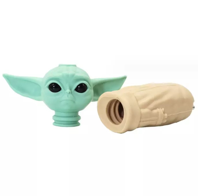 Silicone Yoda Collector Smoke Pipe - The Stopp