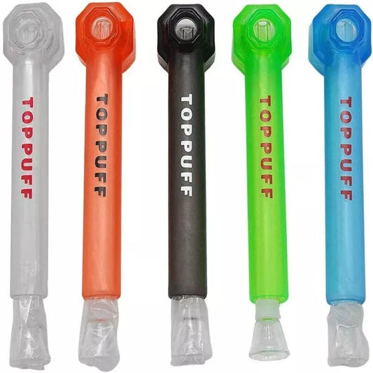 Top Puff Premium Portable Hookah Bottle Water Glass - The Stopp